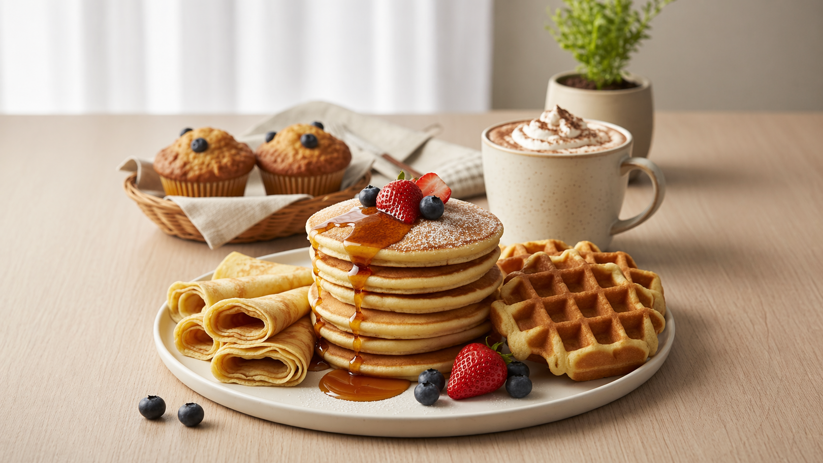 Petit-déjeuner gourmand