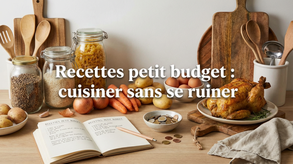 recettes petit budget cuisiner sans se ruiner ingrédients économiques cuisine maison