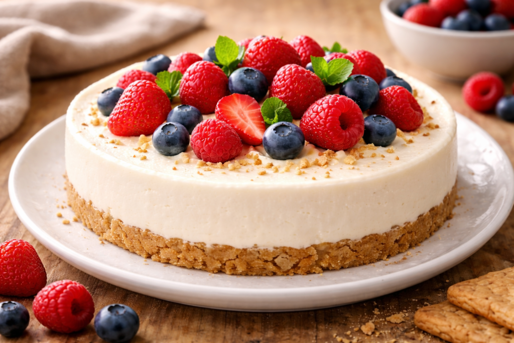 cheesecake sans cuisson