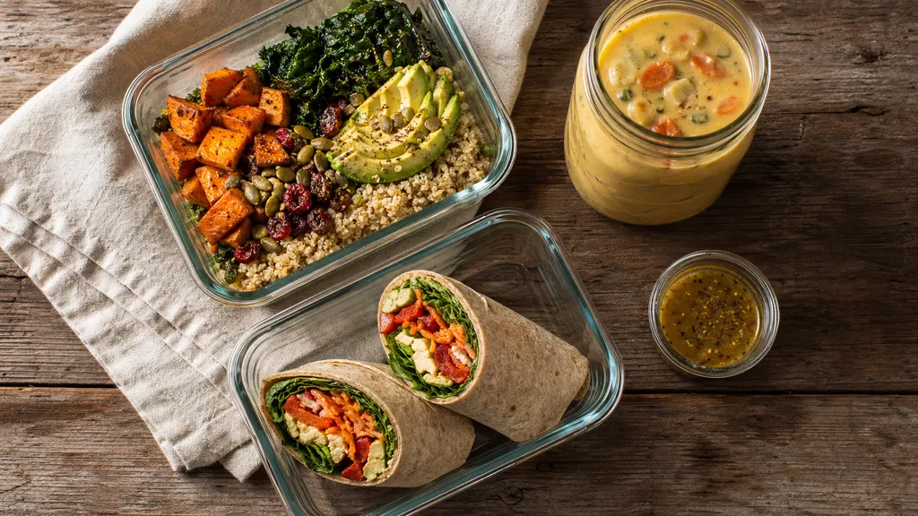 Idées de Lunch Faciles — 25 Recettes Rapides à Emporter ou à Manger sur Place