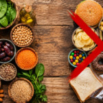 Aliments autorisés et interdits dans le régime Al-Tayyibat : légumes frais, légumineuses, huile d'olive vs produits ultra-transformés